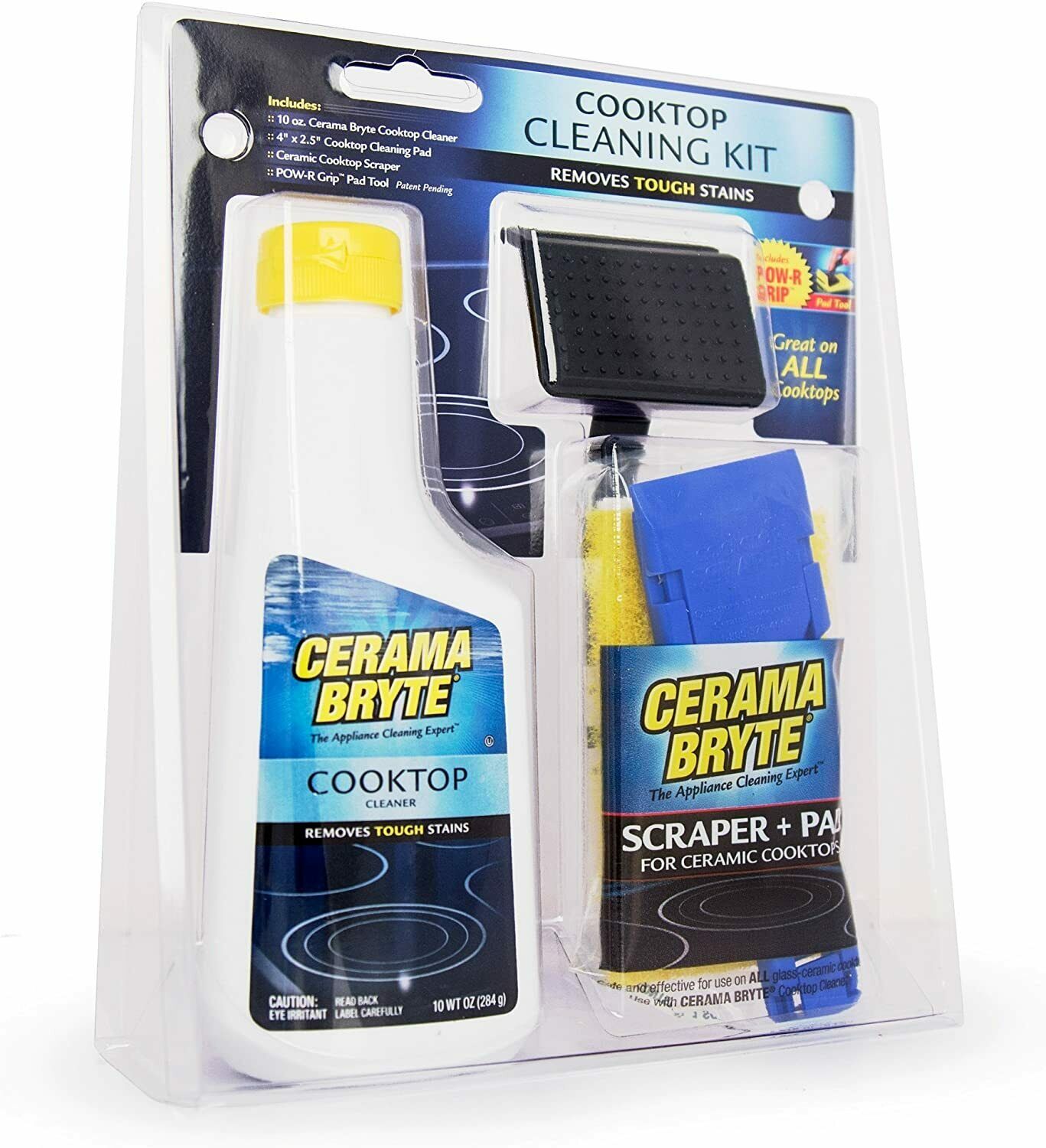 Limpieza De La Estufa Estufa Cook Vidrio Superior Limpiador Pad Raspador Kit ... - Fresh Stock Dated February 2026