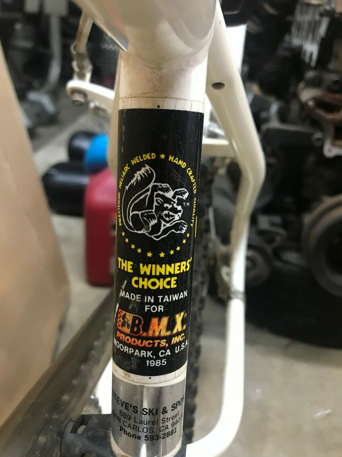 1985 Mongoose M1 BMX Bike - Fresh Stock Dated December 2025