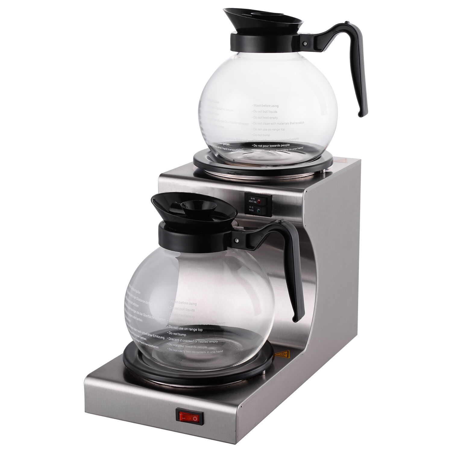Hakka 2 Station Commercial Coffee Warmer Maker Pour Over Brewer Warmer Machine - Fresh Stock Dated February 2026