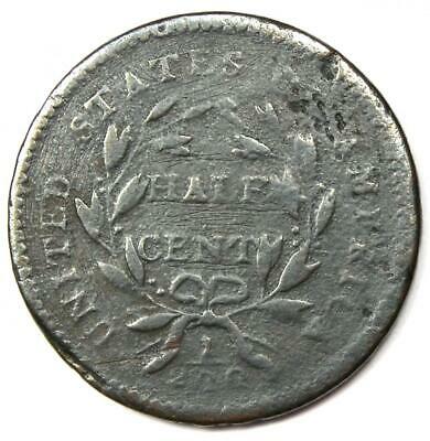 1794 Liberty Cap Flowing Hair Half Cent 1/2C Coin C-3A R5 Variety - Fine Detail - Fresh Stock Dated December 2025