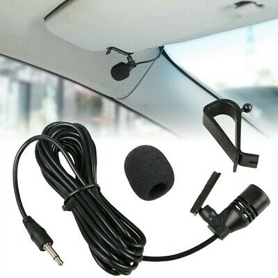 Mini Pocket 3.5mm Car Stereo External Microphone For Enabled Audio GPS DVD Radio - Fresh Stock Dated December 2025