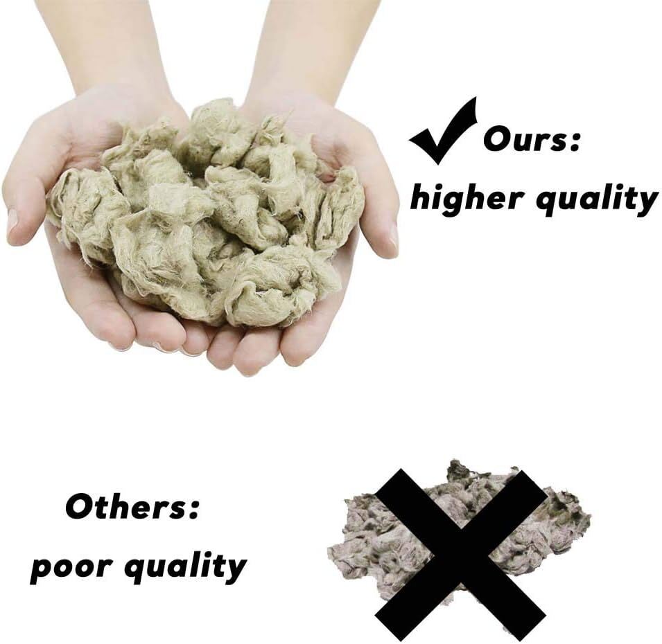 Unifalsy Gas Fireplace Embers, 6 Oz Rock Wool Glowing Embers for Gas Logs - Fresh Stock Dated January 2026