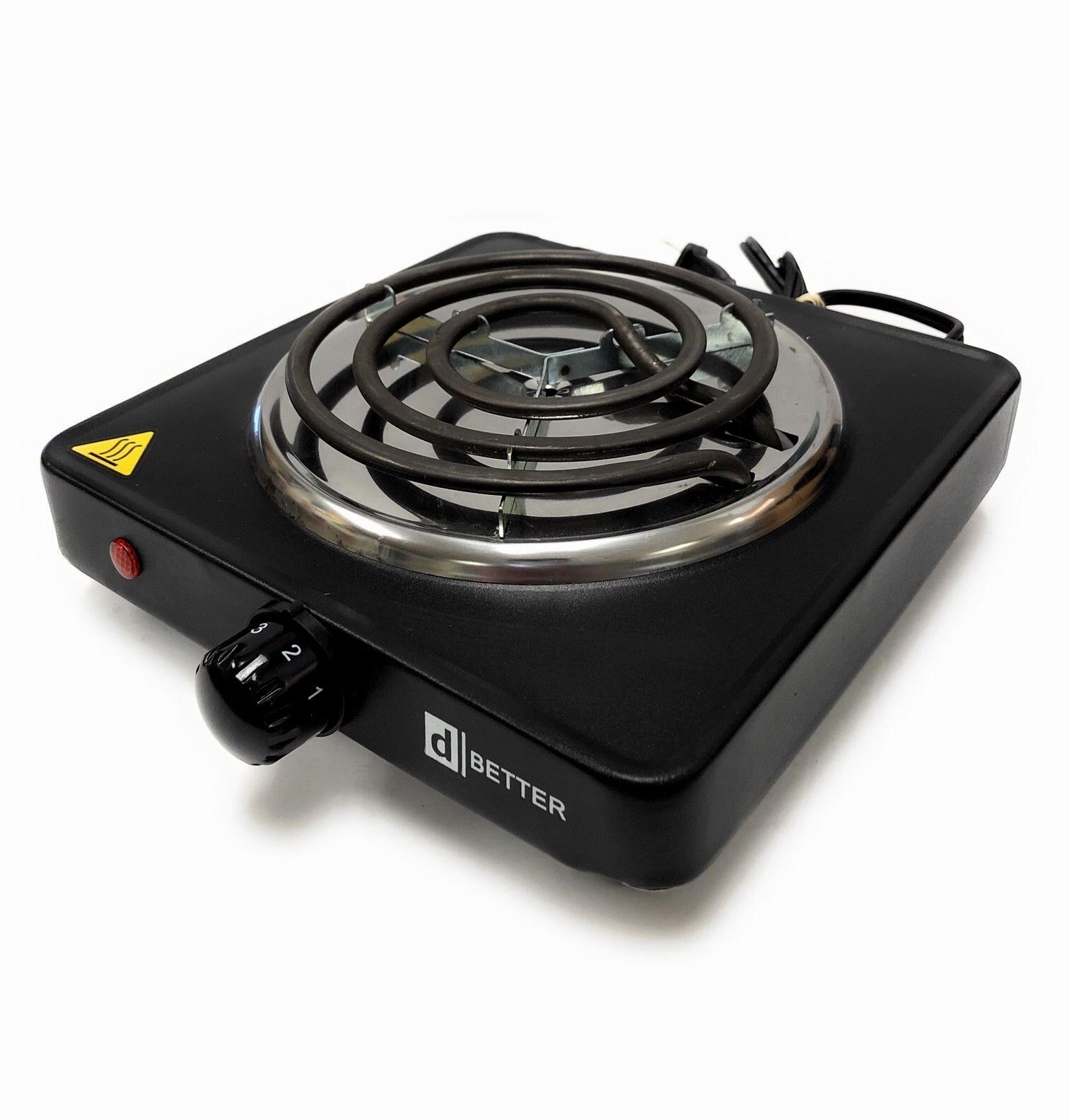 2 Set Single Coil Electric Hot Plate StoveTop CounterTop 1000 W Cook Burners - Fresh Stock Dated February 2026