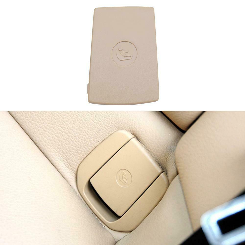 Car Rear Seat Hook ISOFIX Cover Child Restraint for X1 E84 3 Series (Beige) - Fresh Stock Dated December 2025