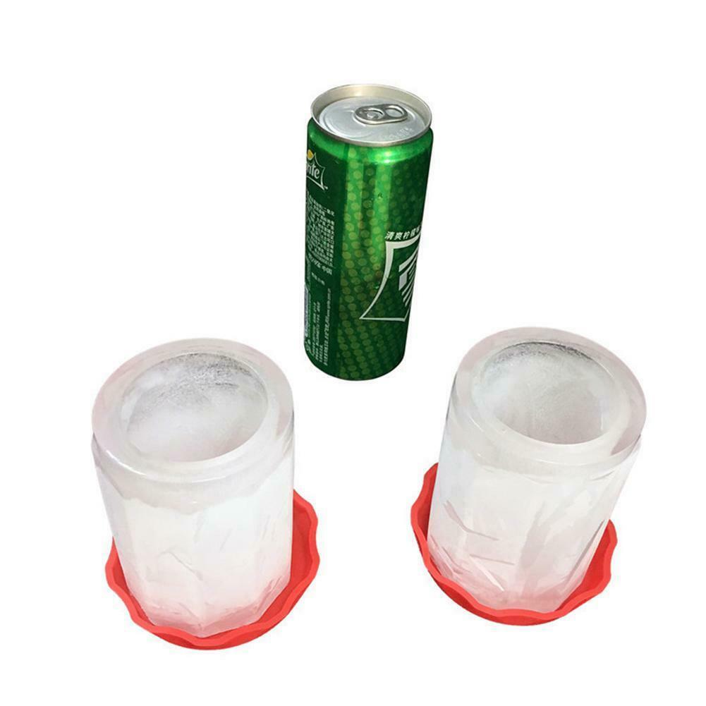 Silicone Ice Cube Maker Mould Sphere Whiskey Party Bar Tray Maker Ice Cup Summer - Fresh Stock Dated February 2026