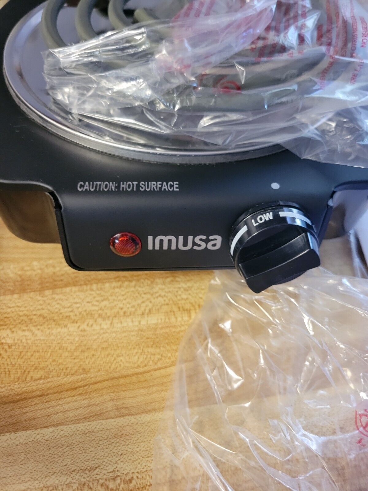 IMUSA Electric Single Burner Hot plate, NIB - Fresh Stock Dated February 2026