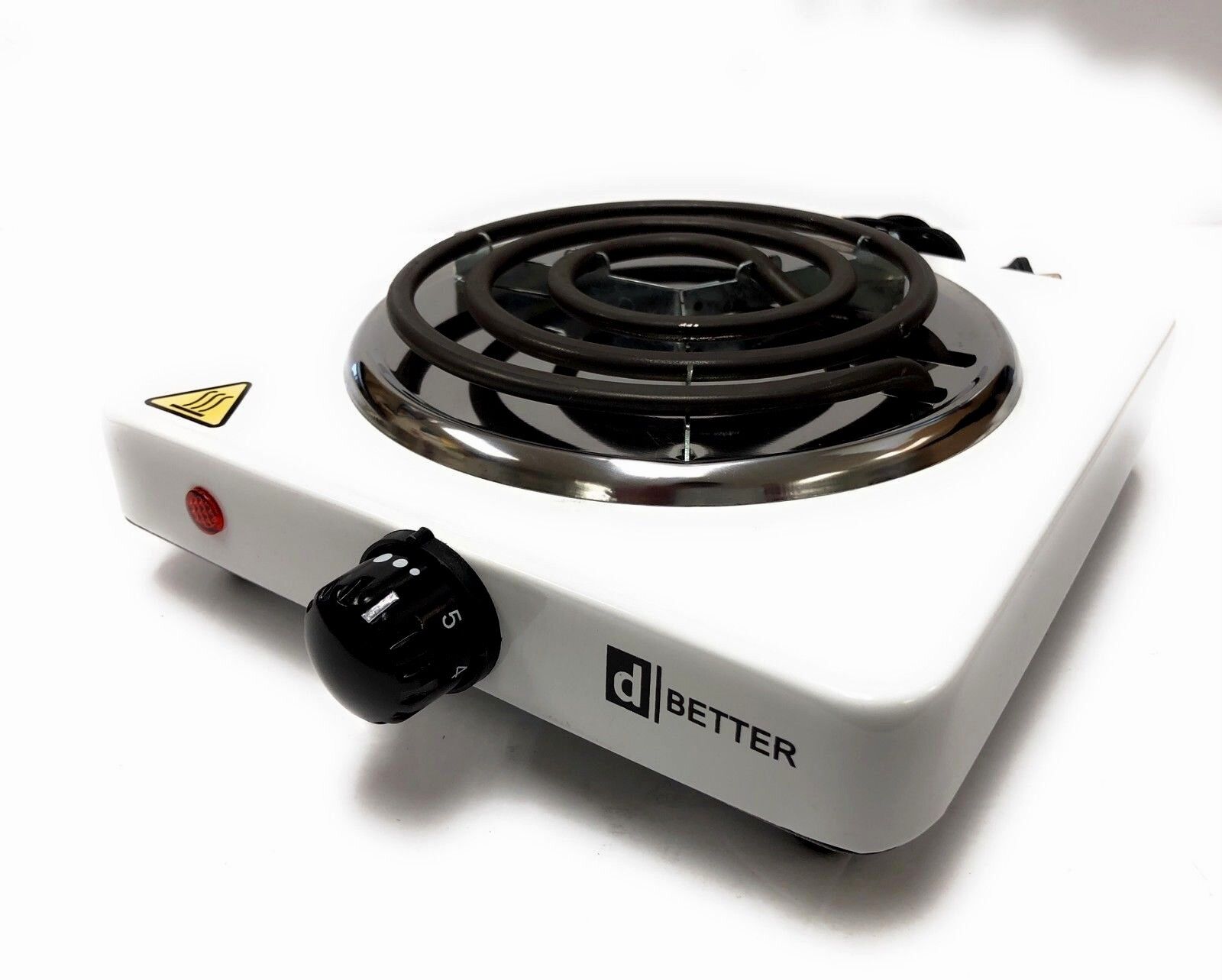 2 Set Single Coil Electric Hot Plate StoveTop CounterTop 1000 W Cook Burners - Fresh Stock Dated February 2026