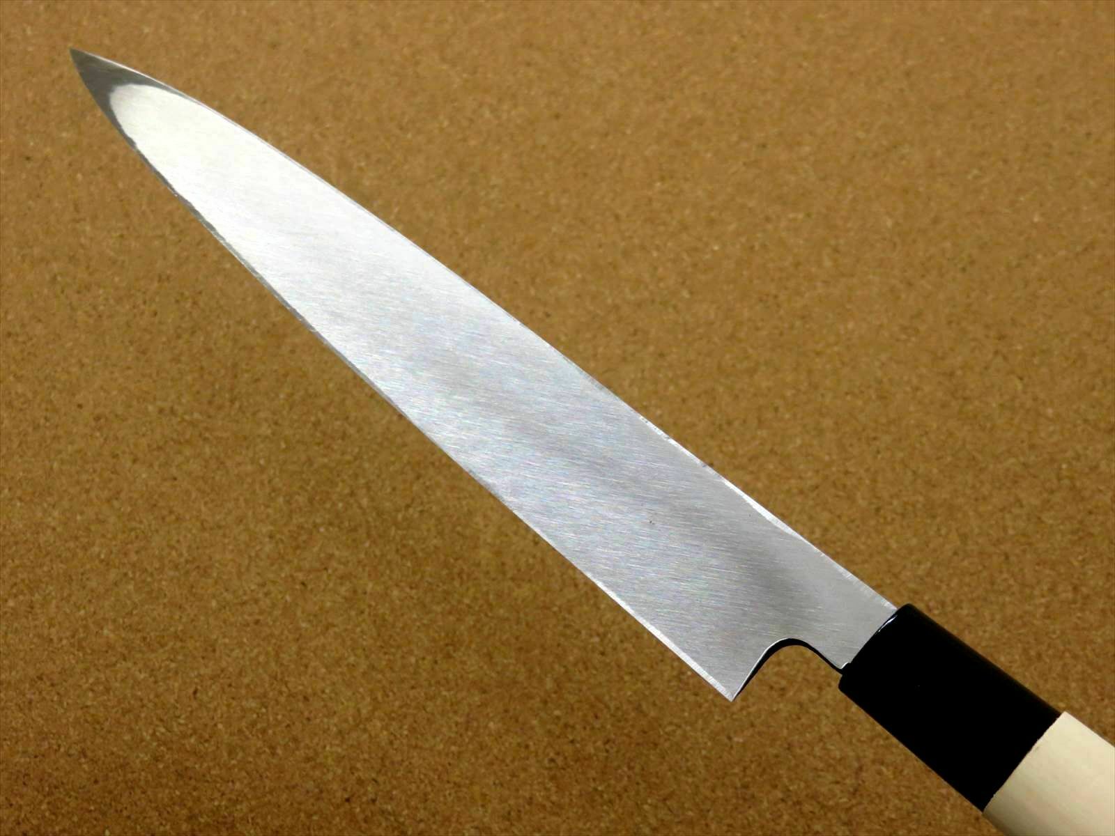 Japanese Kitchen Sashimi Yanagiba Knife 205mm 8.1 inch Right handed SEKI JAPAN - Fresh Stock Dated January 2026