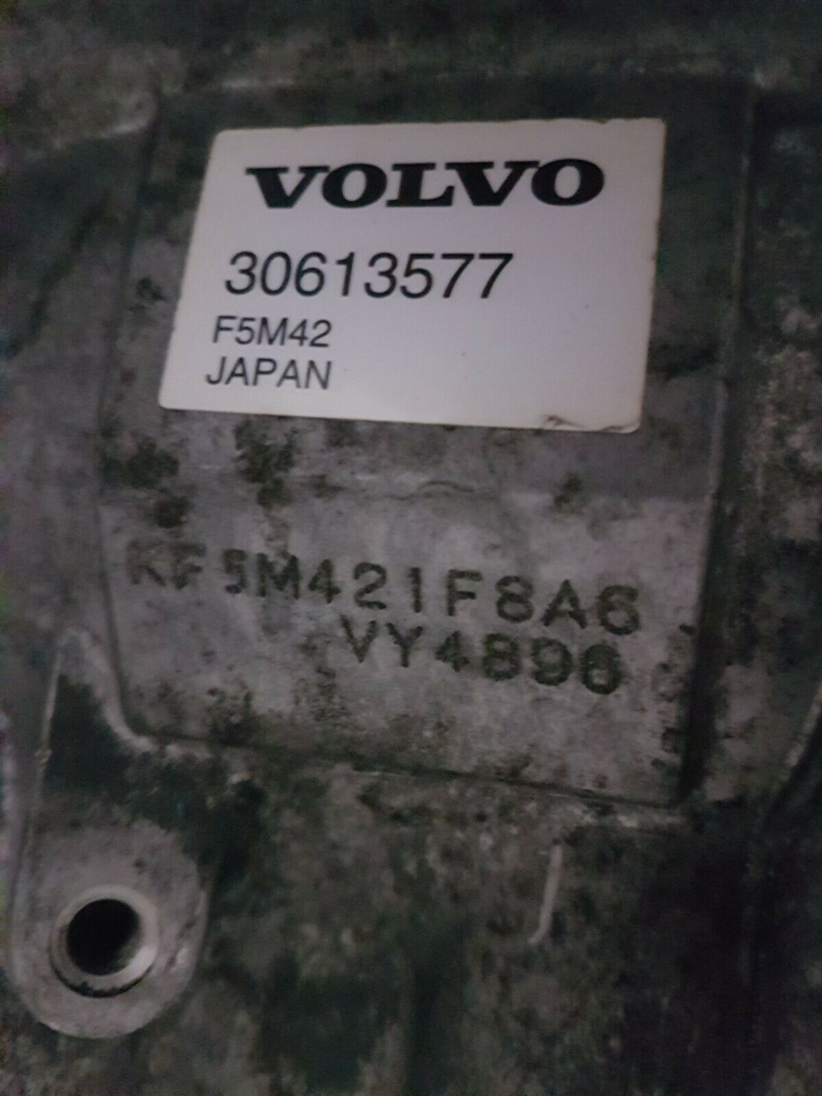 VOLVO V40 1.9DIESEL 1999 MANUAL GEARBOX OEM  KF5M421F8A6  /  30613577 /  F5M42 - Fresh Stock Dated December 2025