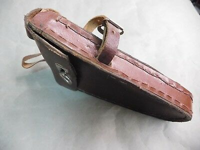 VINTAGE Bicycle Leather Frame Triangle tool Bag brown NOS - Fresh Stock Dated December 2025