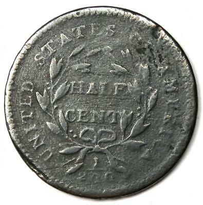 1794 Liberty Cap Flowing Hair Half Cent 1/2C Coin C-3A R5 Variety - Fine Detail - Fresh Stock Dated December 2025