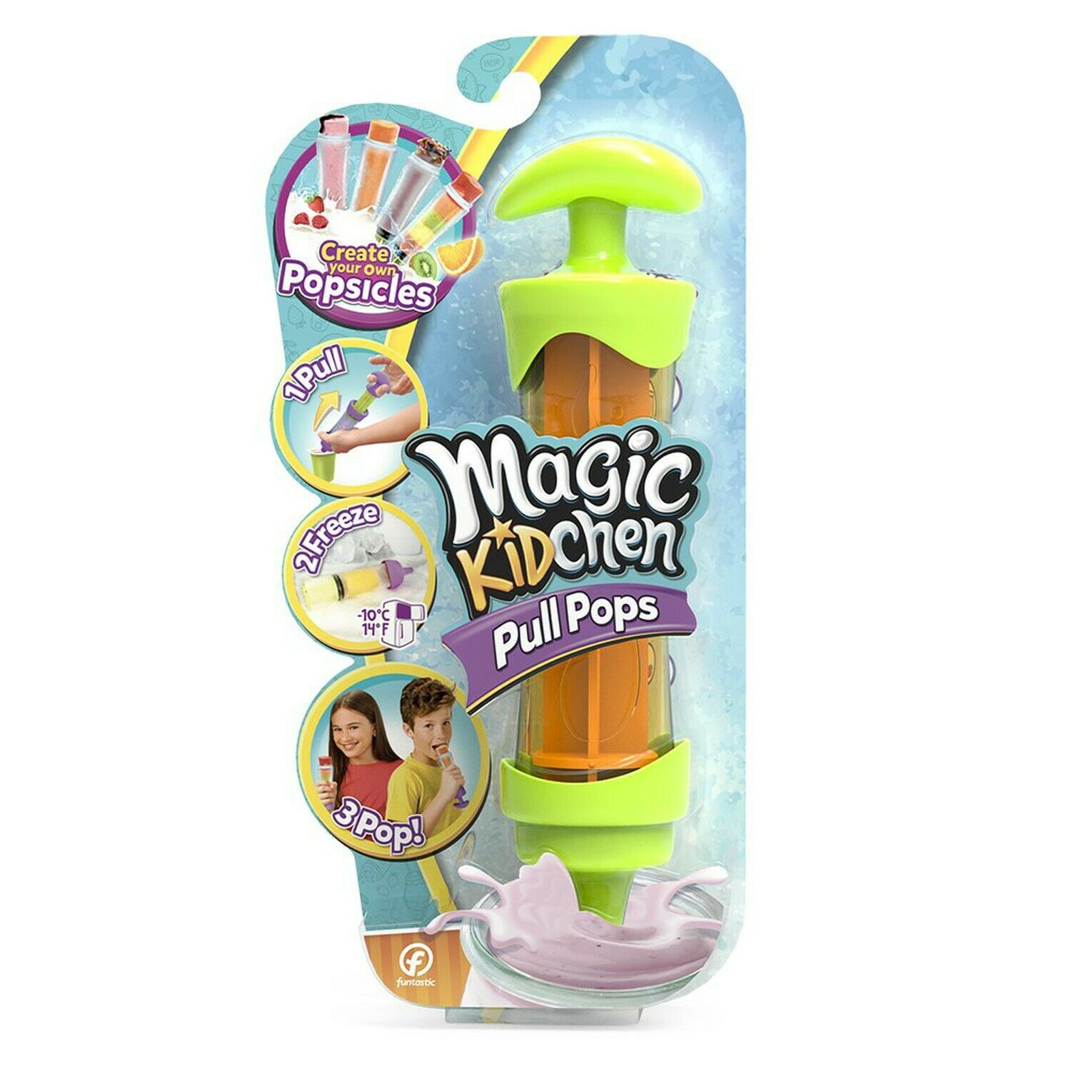 Magic Kidchen – Pull Pops Single Blister (Funtastic 00101) - Fresh Stock Dated February 2026