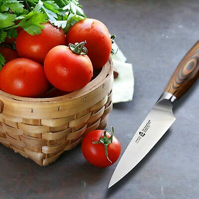 TUO Paring Knife Peeling Knife High Carbon German Stainless Steel Phoenix Series - Fresh Stock Dated January 2026