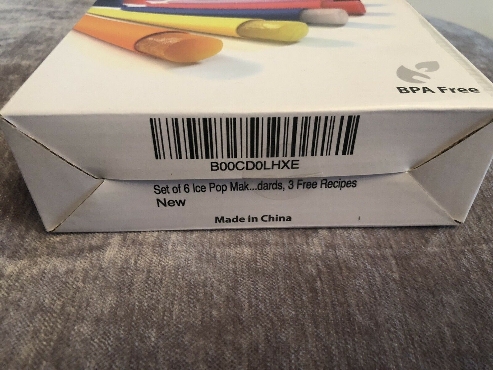 SUNSELLA MIGHTY POPS 6 Ice Pop Molds Rainbow Colors Brand New In Box - Fresh Stock Dated February 2026