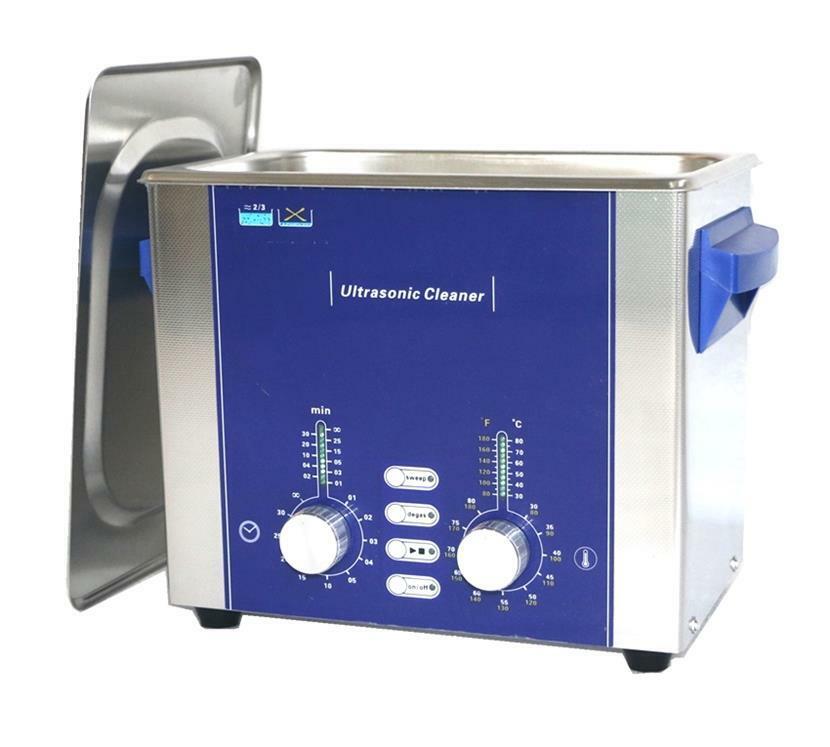 2.2L  Ultrasonic Cleaner with Degas Sweep for glasses jewelry CD parts - Fresh Stock Dated December 2025