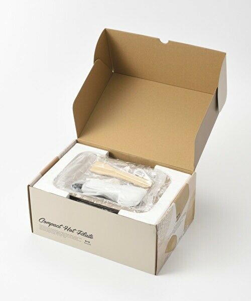 Bruno Compact Hot Plate BOE021 Sand Beige Revival Color 2 Plate Designed Mitten - Fresh Stock Dated February 2026