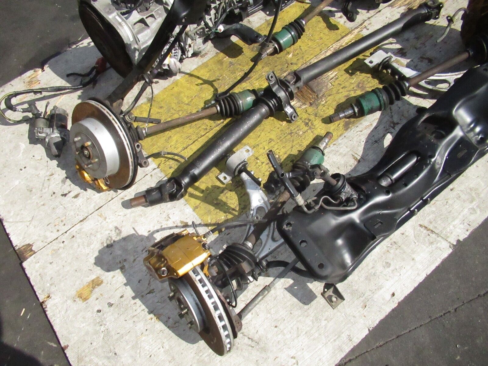 02 Subaru WRX STI V7 Non Dccd Transmission R180 Differential Brembo Brakes 5X100 - Fresh Stock Dated January 2026