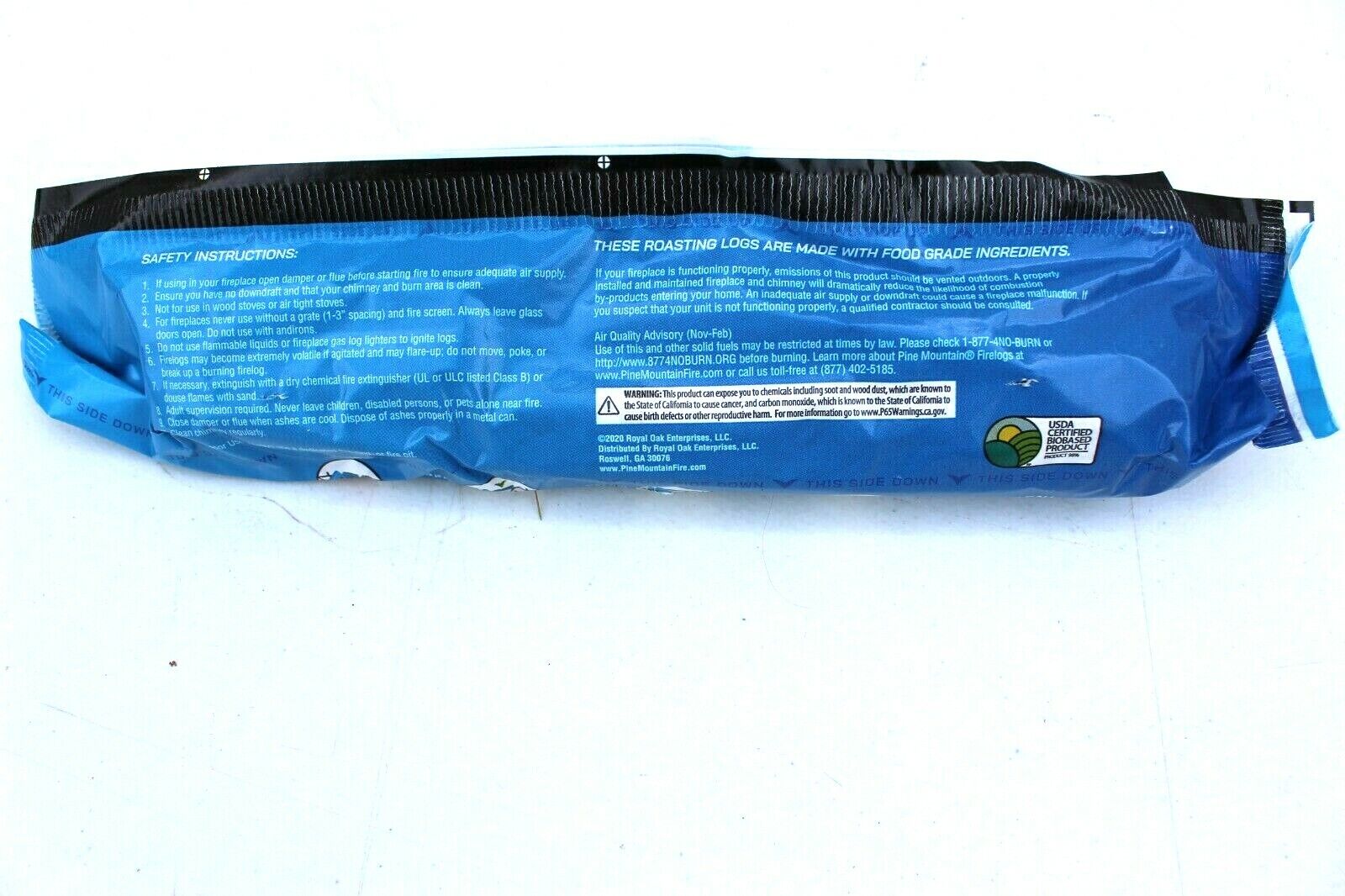 Yankee Candle Pine Mountain Balsam Cedar Firelogs Fireplace Wood Burning 4 Logs - Fresh Stock Dated January 2026