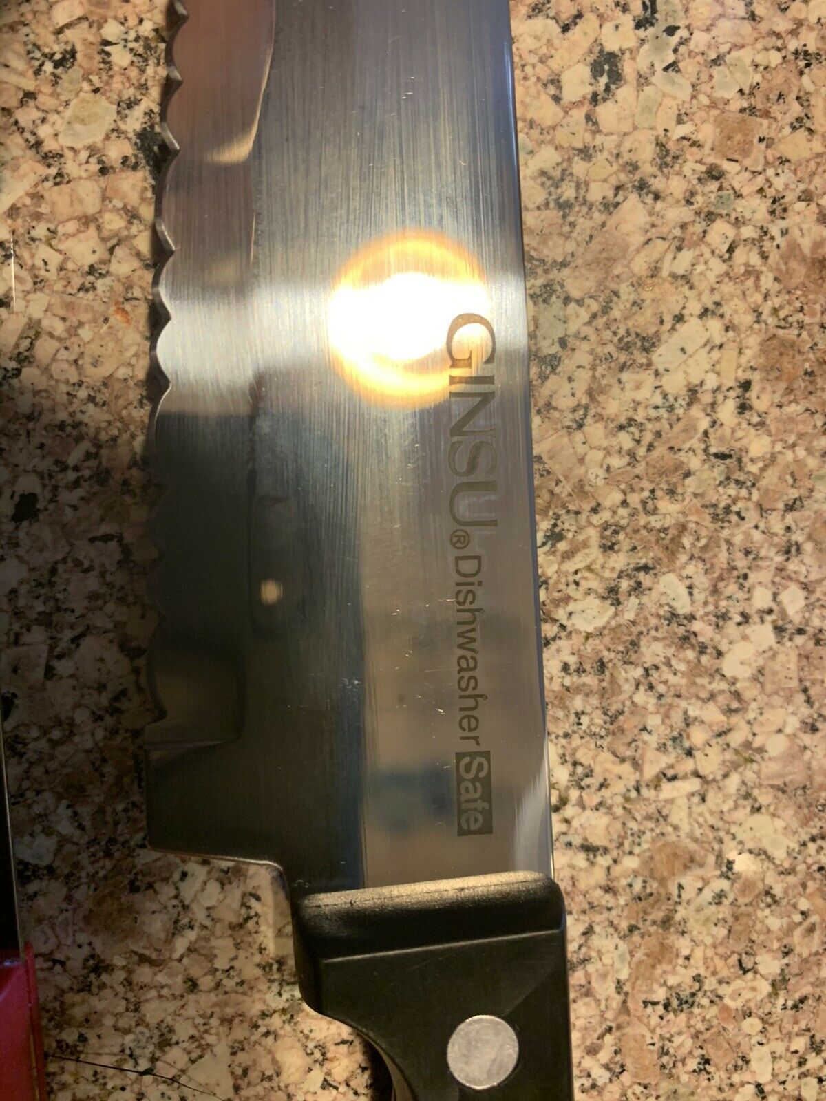 (3 PACK ) GINSU ESSENTIAL Serrated KNIFE Set DISHWASHER SAFE - Fresh Stock Dated January 2026