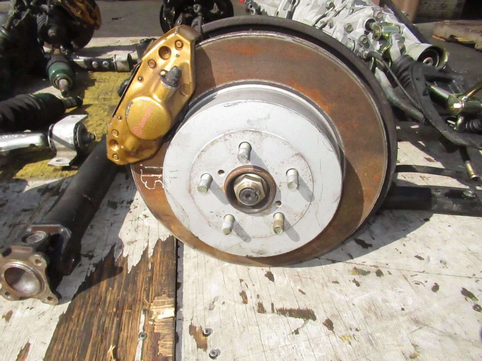 02 Subaru WRX STI V7 Non Dccd Transmission R180 Differential Brembo Brakes 5X100 - Fresh Stock Dated January 2026