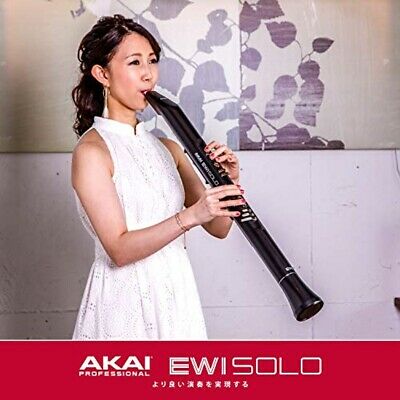 Akai Pro EWI Solo Electronic Wind Instrument Built-in Speaker Black Japan NEW - Fresh Stock Dated December 2025