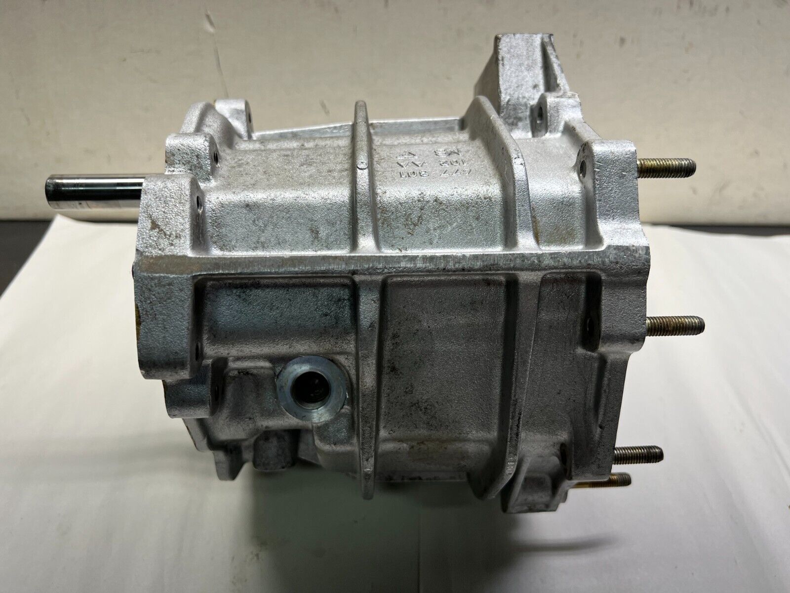 1979 Porsche 924 Snail Shell Transmission Gear Housing 477301102AA - Fresh Stock Dated December 2025
