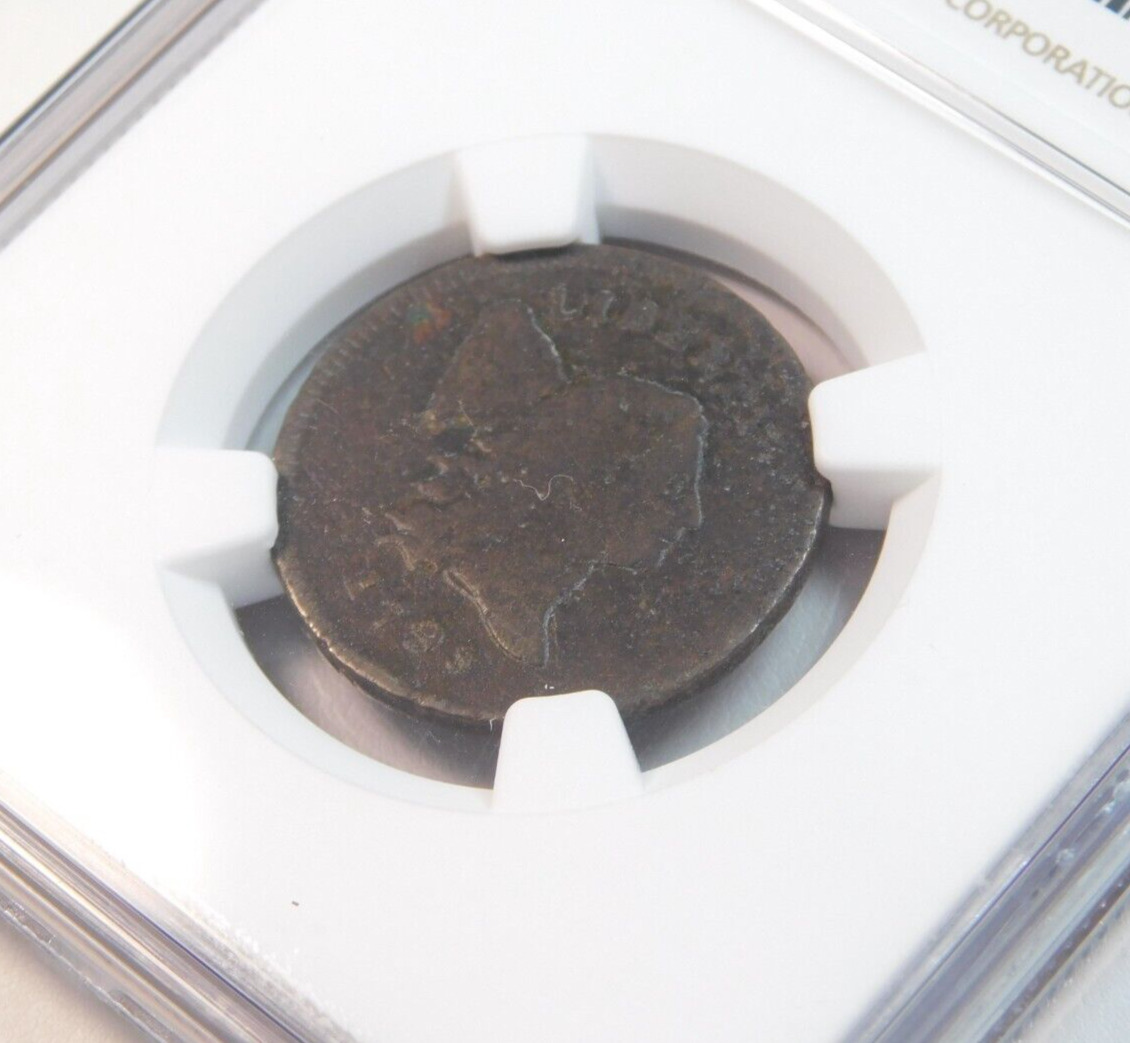 SCARCE 1795 LIBERTY CAP HALF CENT LETTERED EDGE!!!! NGC VG DETAILS? LOOKS F - VF - Fresh Stock Dated December 2025