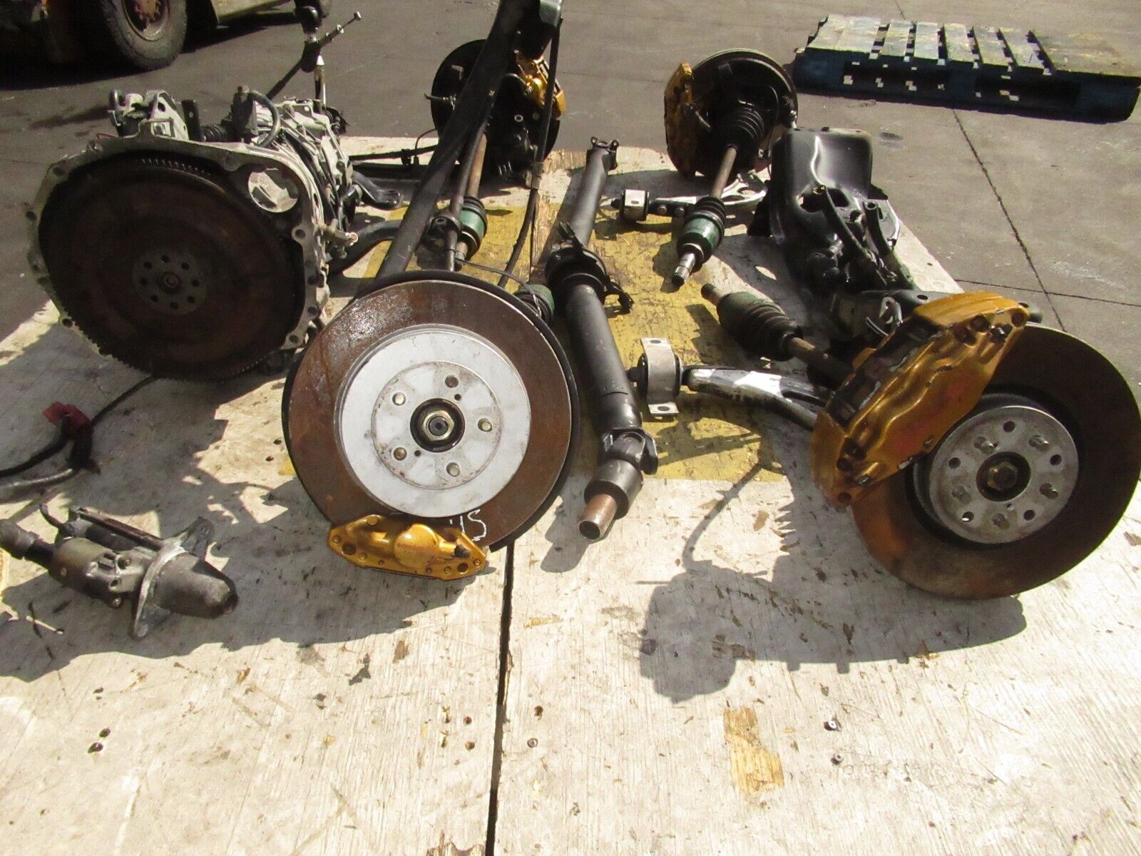 02 Subaru WRX STI V7 Non Dccd Transmission R180 Differential Brembo Brakes 5X100 - Fresh Stock Dated January 2026