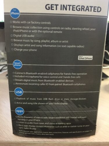 Audiovox Driven by Dice MediaBridge AMBR-1502-NIS w/ FREE Belkin 3.5mm aux cable - Fresh Stock Dated December 2025