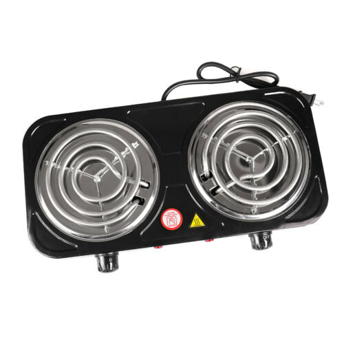 Electric Stove Single/Dual Burner Portable Travel Compact Small Hot Plate Dorm - Fresh Stock Dated January 2026