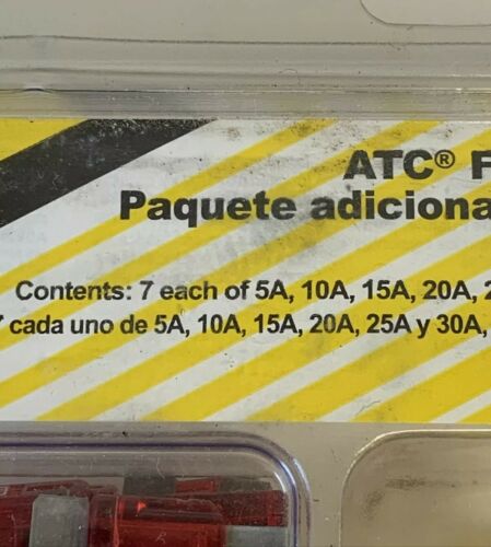 Bussman NO.44 42 Piece Buss® ATC Blade Fuse Bonus Pack Fast Priority Shipping! - Fresh Stock Dated December 2025