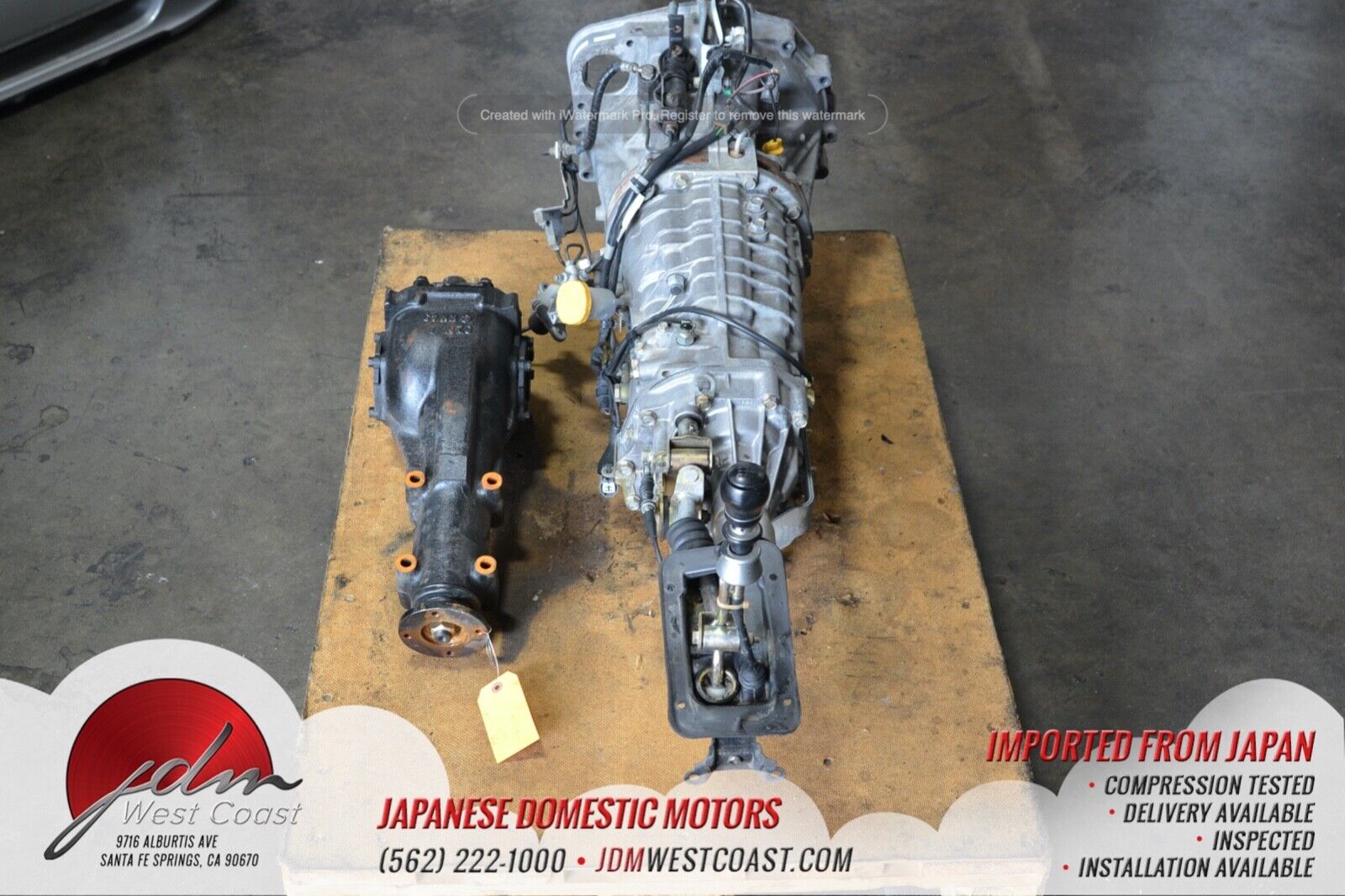 JDM Subaru WRX STI VER 8 TRANSMISSION 04-07 6 SPEED R180 DIFF TY856WB3KA - Fresh Stock Dated December 2025