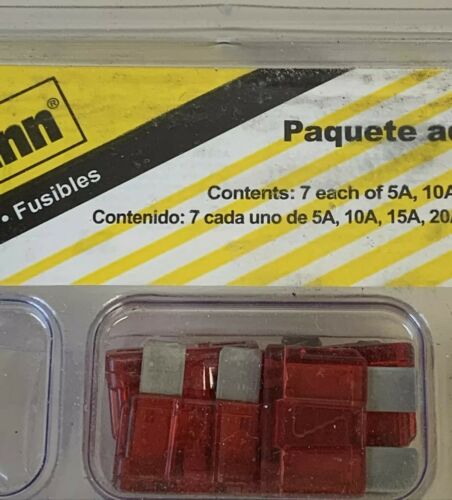 Bussman NO.44 42 Piece Buss® ATC Blade Fuse Bonus Pack Fast Priority Shipping! - Fresh Stock Dated December 2025