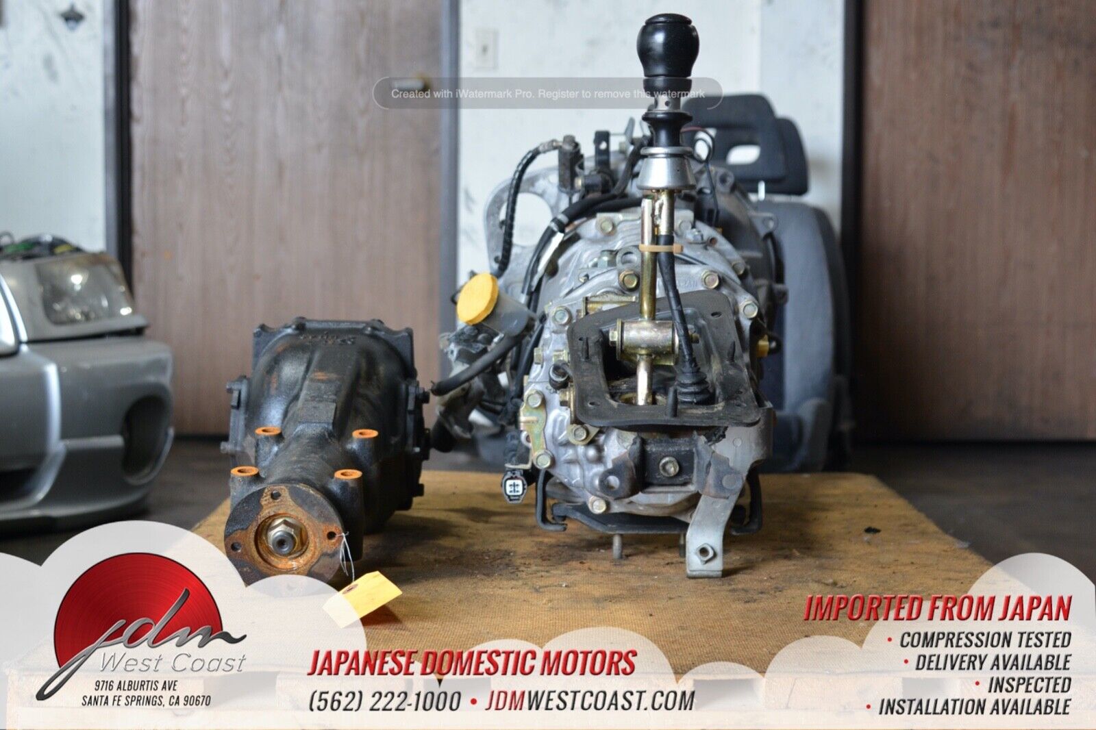 JDM Subaru WRX STI VER 8 TRANSMISSION 04-07 6 SPEED R180 DIFF TY856WB3KA - Fresh Stock Dated December 2025