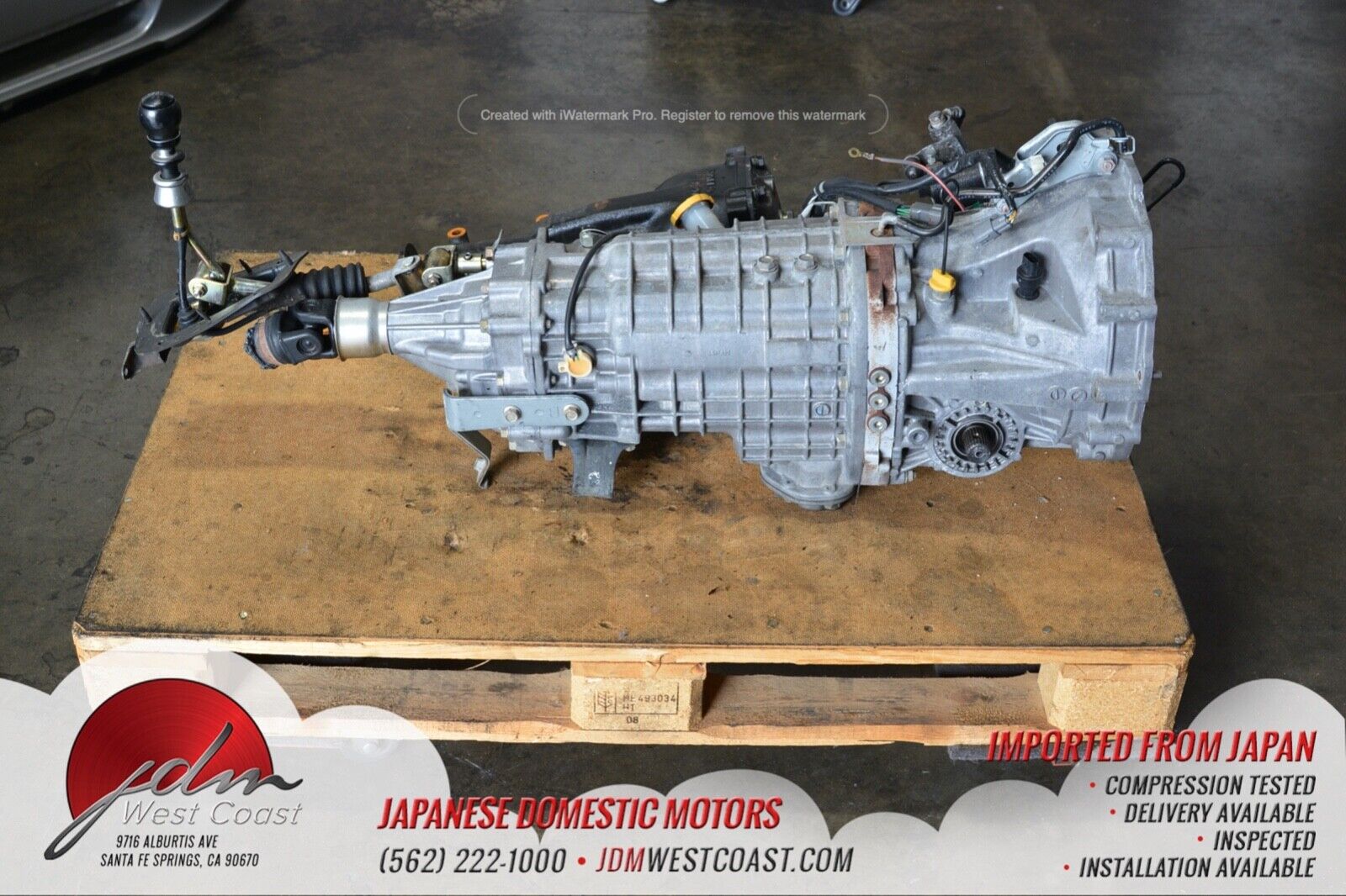 JDM Subaru WRX STI VER 8 TRANSMISSION 04-07 6 SPEED R180 DIFF TY856WB3KA - Fresh Stock Dated December 2025