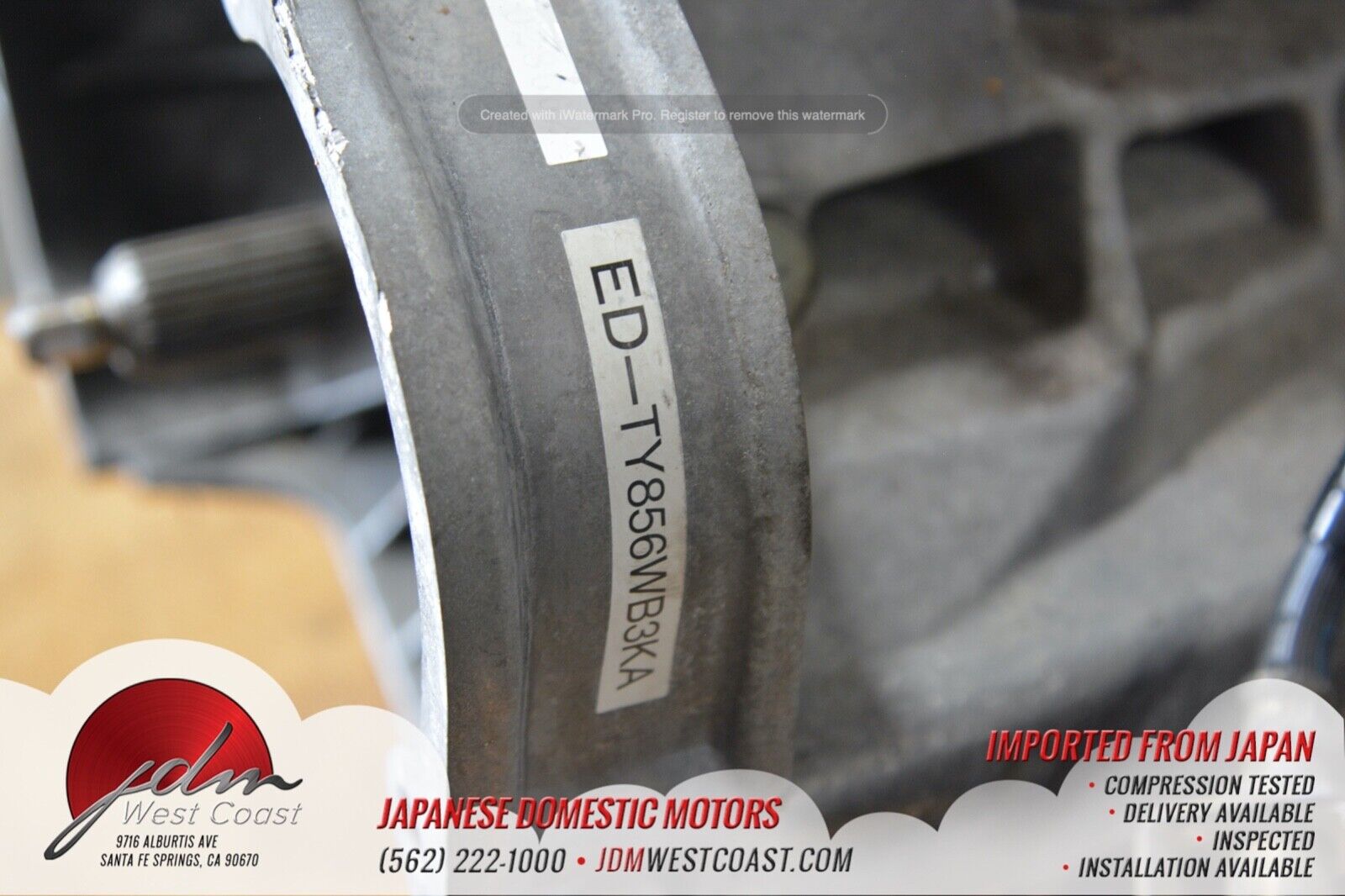 JDM Subaru WRX STI VER 8 TRANSMISSION 04-07 6 SPEED R180 DIFF TY856WB3KA - Fresh Stock Dated December 2025