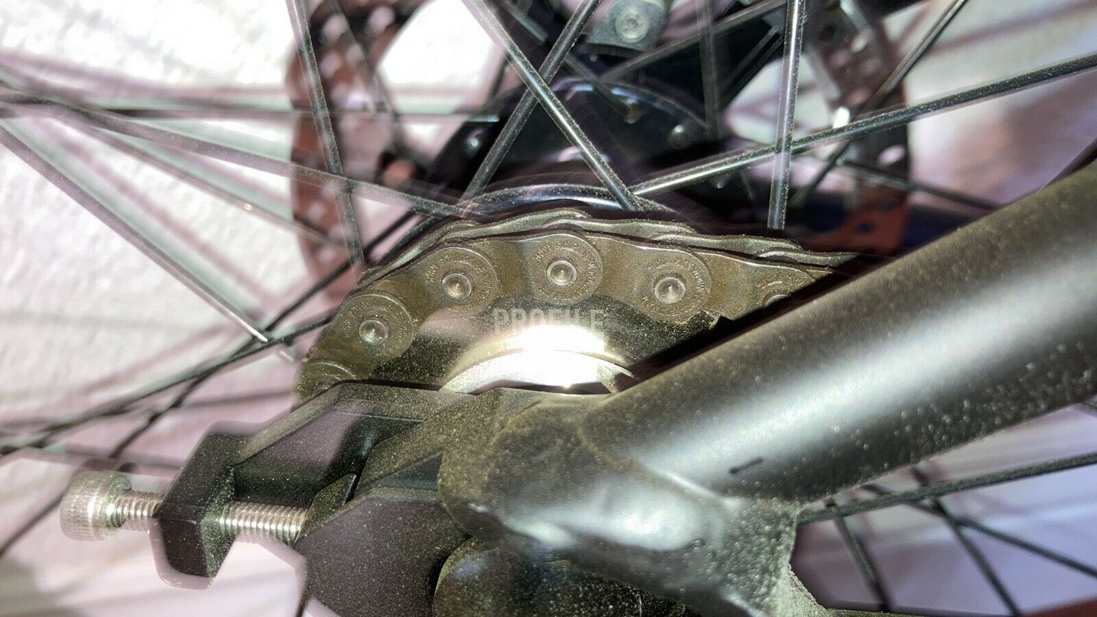 Supercross bmx bike only used once, has hydraulic disk brakes. - Fresh Stock Dated December 2025