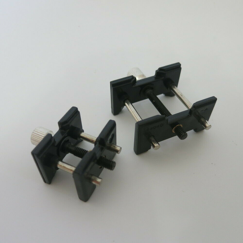 Plastic 2PCS Watch Movement Holder Men or Lady Watch Holder for Watch Repair - Fresh Stock Dated December 2025