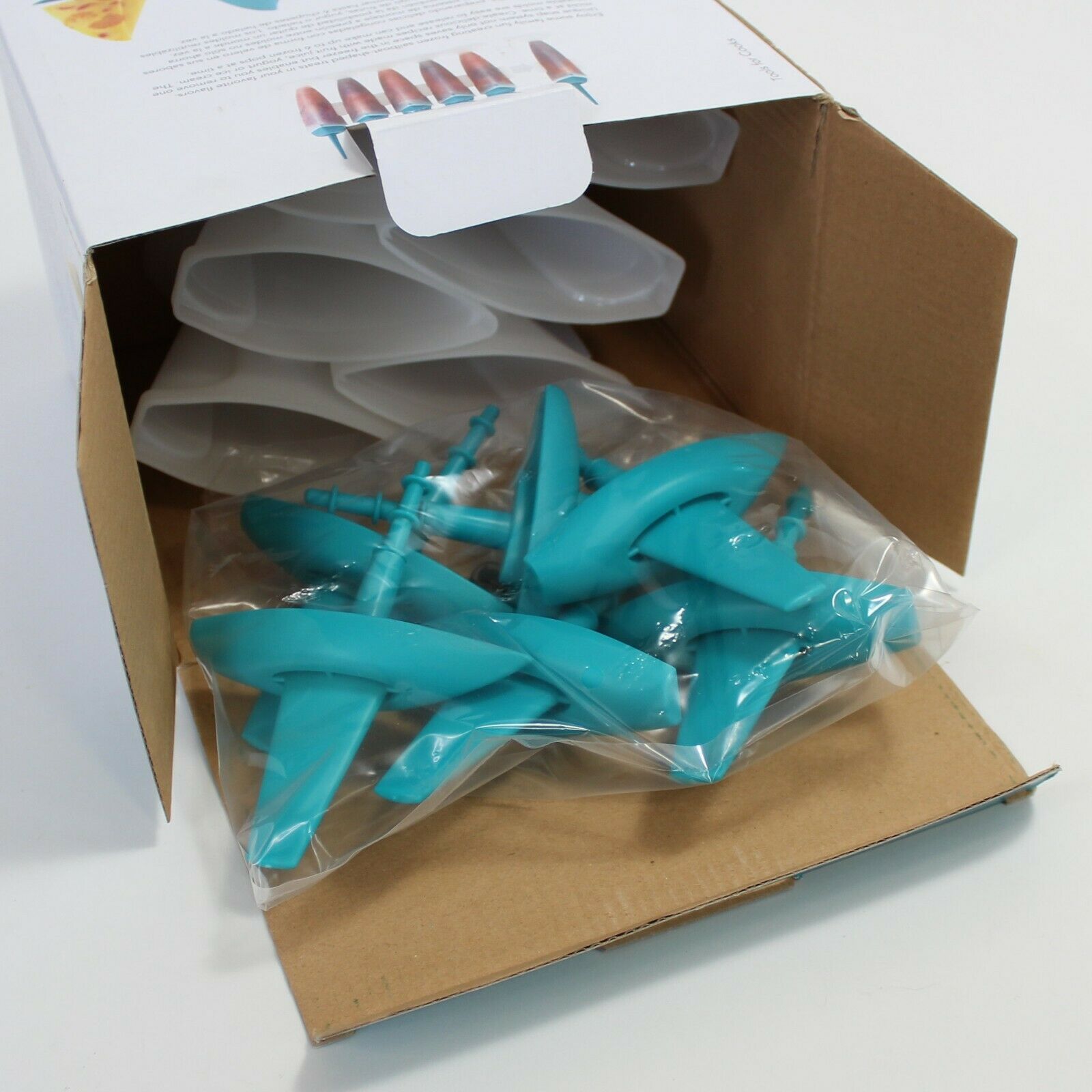 Cuisipro Snap-Fit Sailboat Homemade Popsicle Ice Pop Molds Set of 6 BPA Free NIB - Fresh Stock Dated February 2026