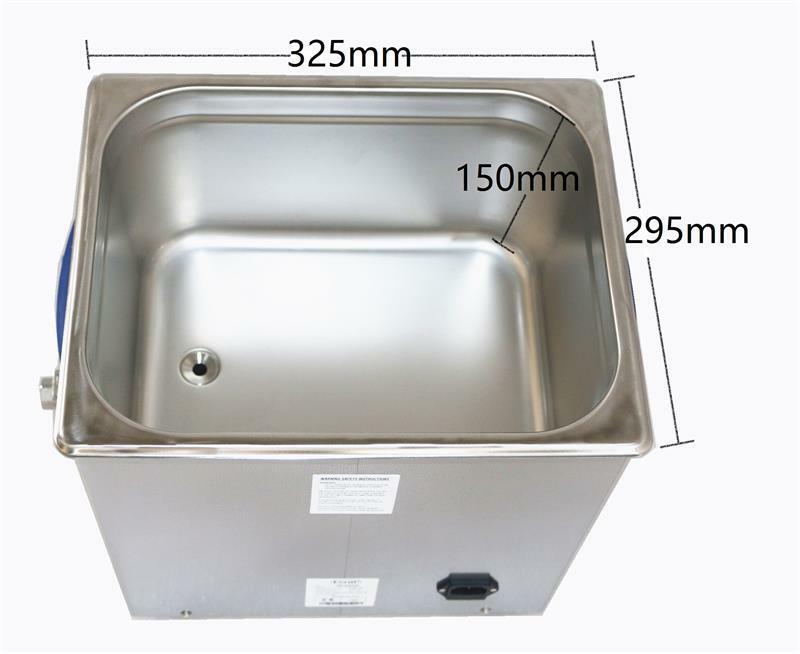 15L Industrial Ultrasonic Cleaner Digital Touch Control LCD Show DR-LD150 - Fresh Stock Dated December 2025