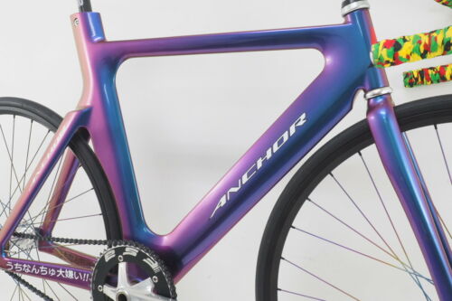 Bridgestone Anchor PHM9 Track Bicycle Medium Carbon Fiber Frame Phil Wood Omnium - Fresh Stock Dated December 2025