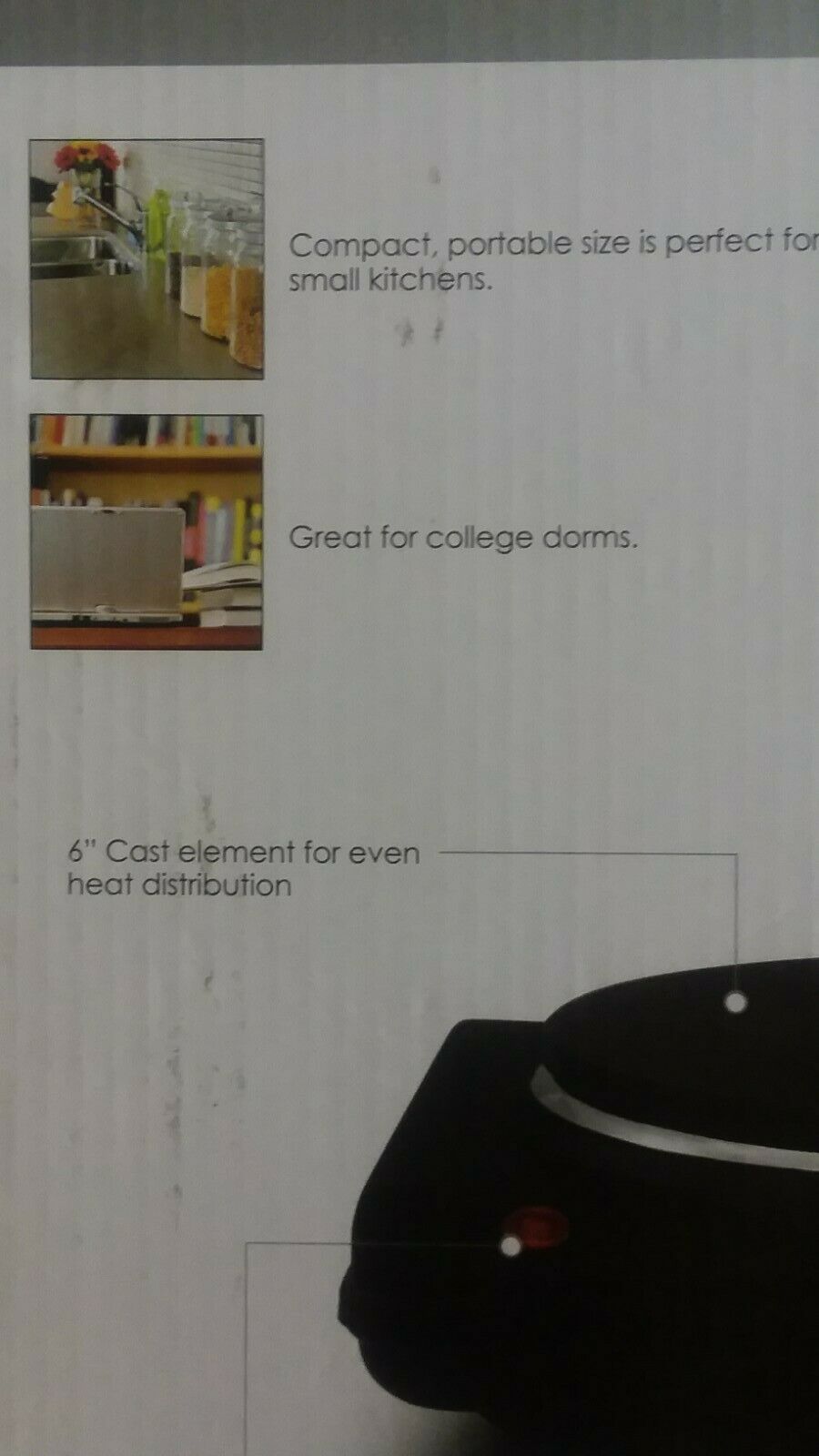 New~Maxi-Matic Elite Gourmet Electric Single Burner~6