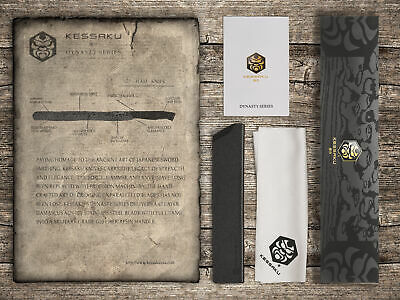 Kessaku Carving Slicing Knife 67-Layer AUS-10V Japanese Damascus Steel, 12-Inch - Fresh Stock Dated January 2026