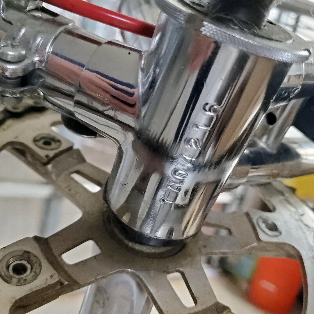 Schwinn Voyager 11.8 Full Chrome Serial number 1A04216. 26