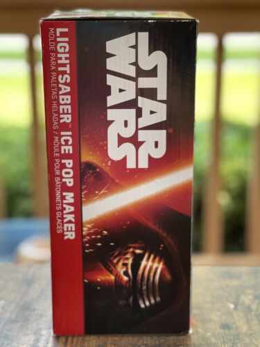 Star Wars Lightsaber Ice Pop Maker Kit Disney Lights Up! (4 Popsicles) New - Fresh Stock Dated February 2026