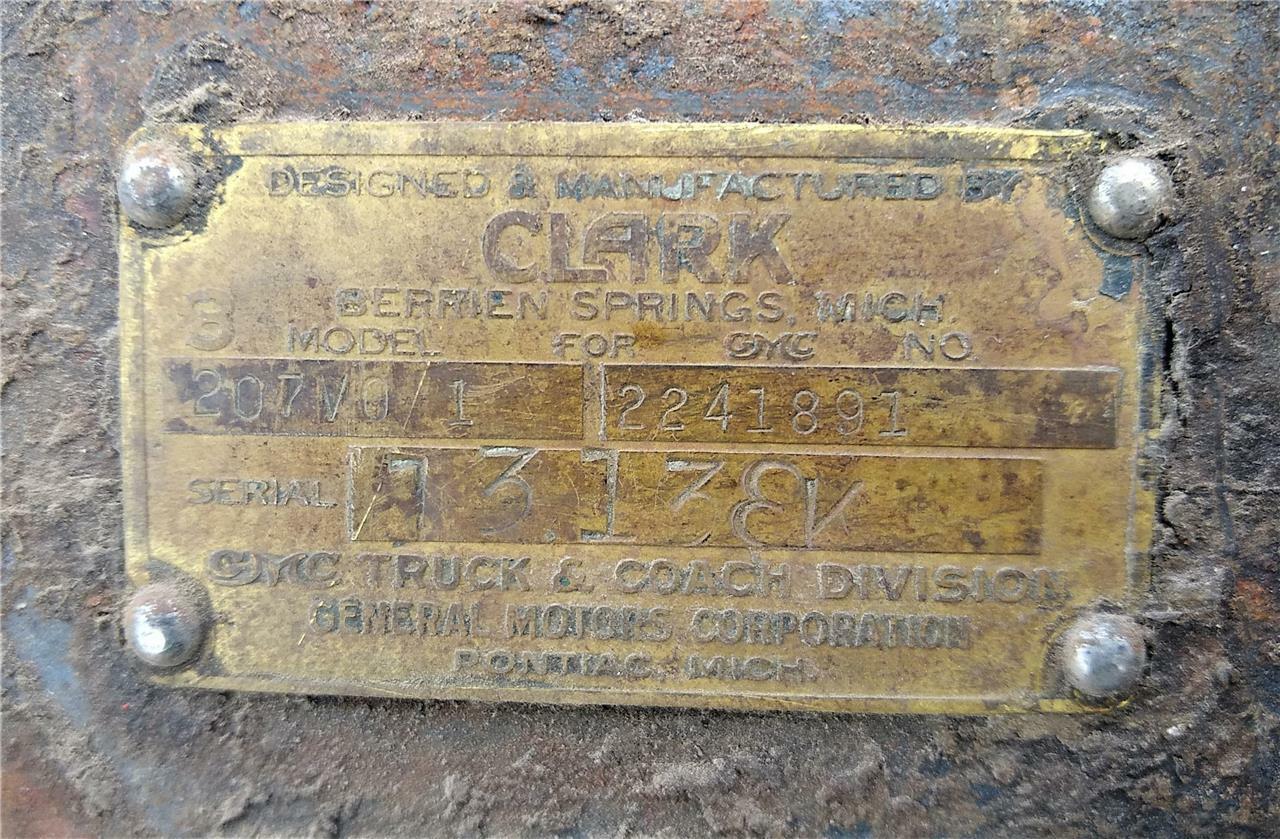 Clark 207VO-1 5 Spd OD GMC Chevy Truck Transmission 2241891 228 235 261 270 302 - Fresh Stock Dated December 2025