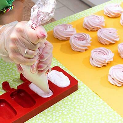 Large Silicone Popsicle Molds 4 Cavities Homemade 2 cake pop mold Maker Ice P... - Fresh Stock Dated February 2026