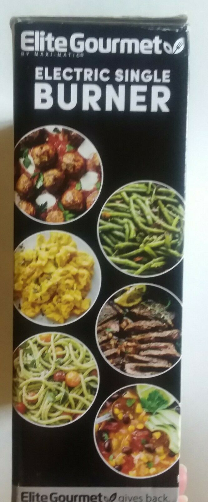 New~Maxi-Matic Elite Gourmet Electric Single Burner~6