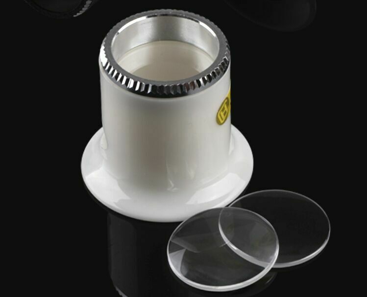 Jewelers Watch Tool 1 Set 5X 10X 15X Eye Loupe Magnifier for Watch Repair - Fresh Stock Dated December 2025