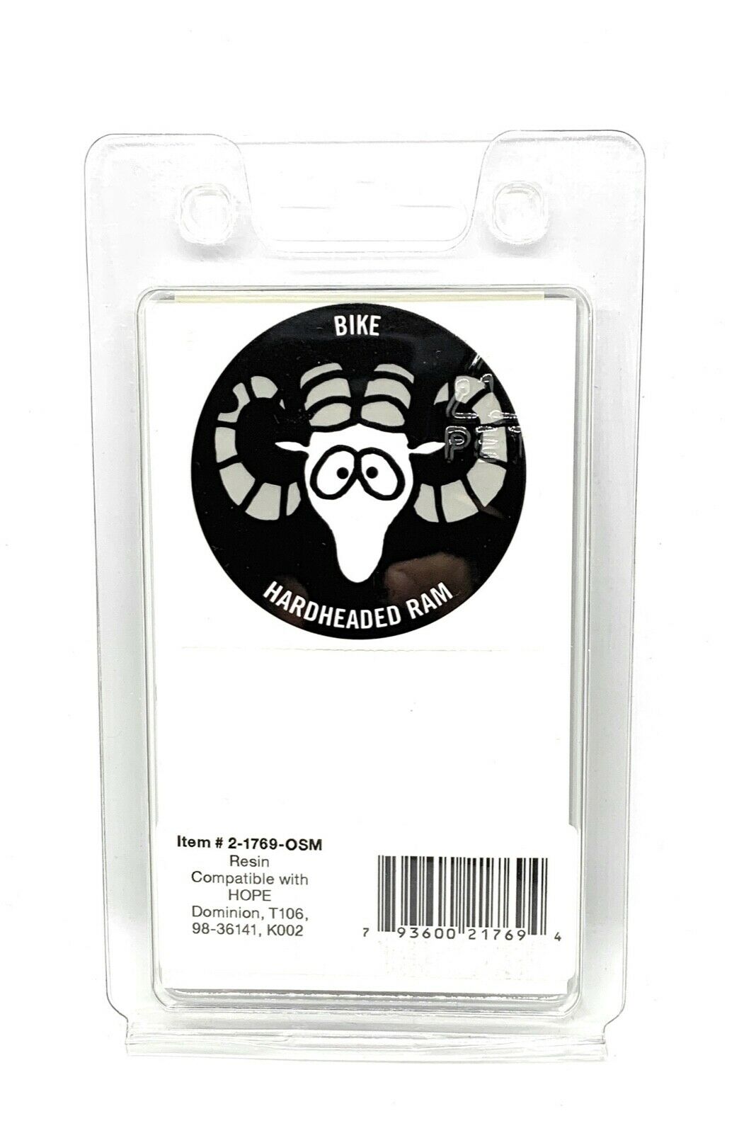 2 Bike brake pads resin for Hayes Hayes dominion A4, A4, 106F8355, 100G8A, T100 - Fresh Stock Dated December 2025